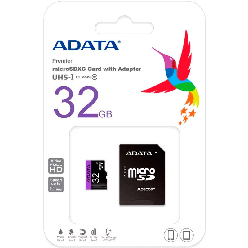 MEMORIA MICRO SD ADATA 32GB