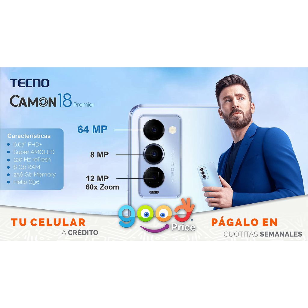 CELULAR TECNO CAMON 18 PREMIER